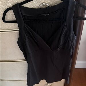 Elegant Black Sleeveless Top